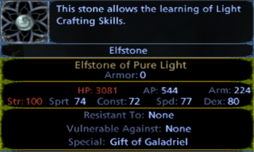 Elfstone of Pure Light